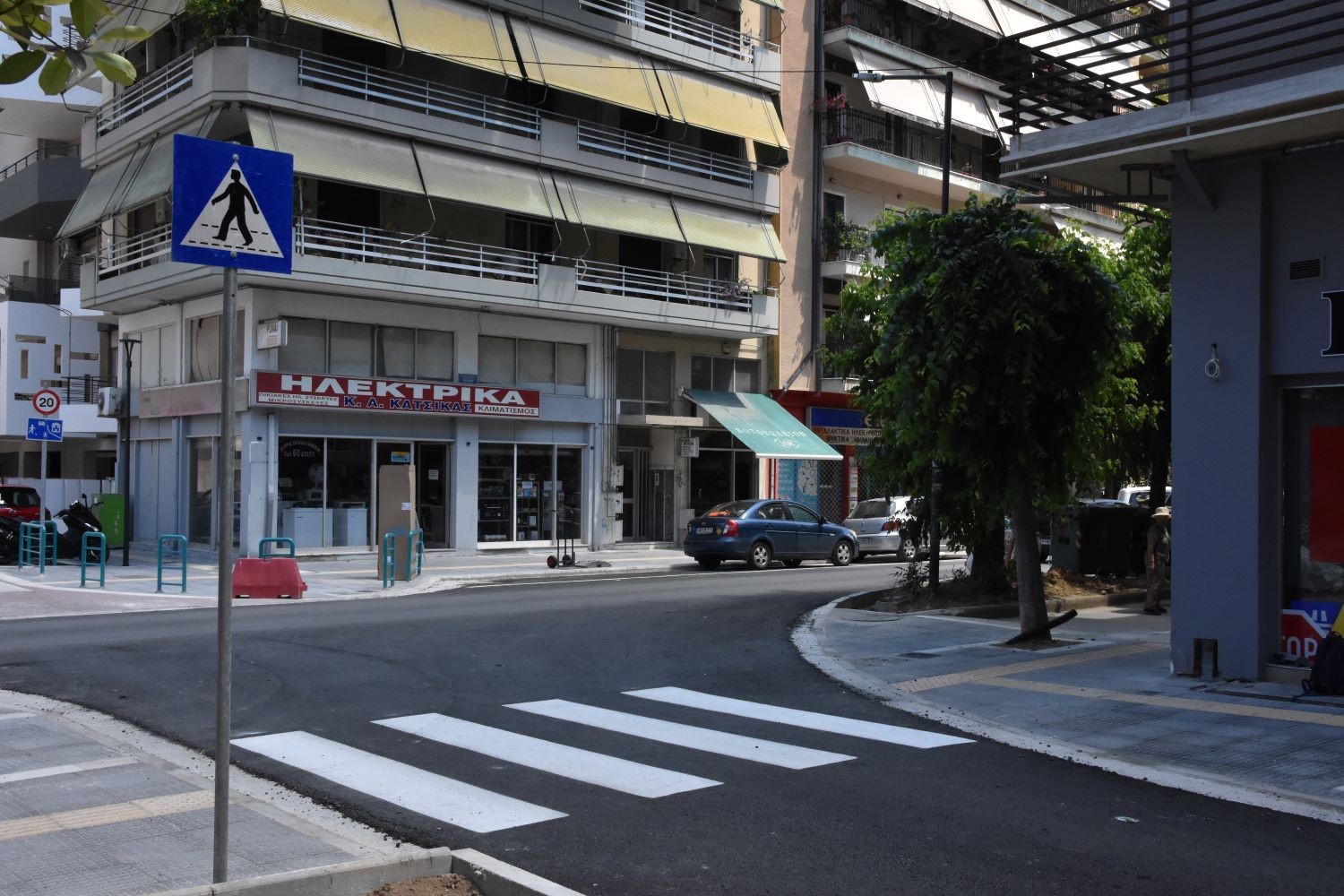 Πλήρης στην κυκλοφορία η οδός Ταγματάρχου Βελισσαρίου